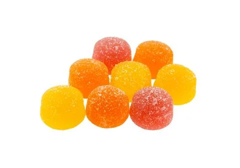 Marmalade candy,  close up. Stock Photos