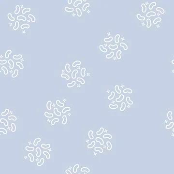 Marmalade candy line seamless pattern Illustrazione stock