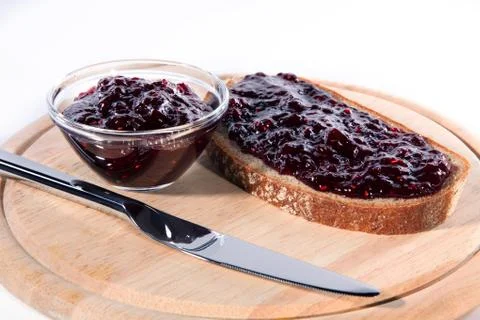 Marmalades bread Stock Photos