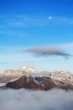 Marmolada, dolomites Stock Photos
