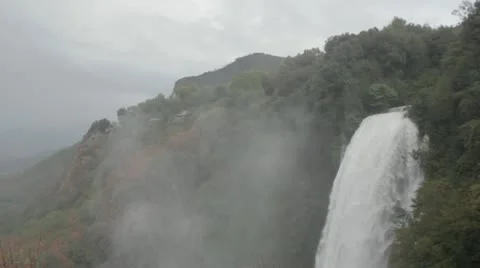 Marmore Falls Video stock 12026397