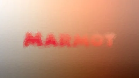 Marmot dissolving interesting tessellating looping pulsing triangles Stock Footage 109240490