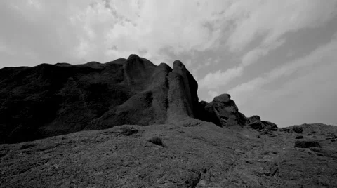 Maroc rock  formations  Stock Footage 62910904