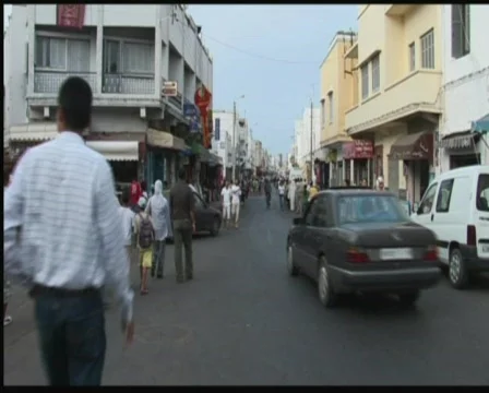 Maroc street Stock Footage 517599