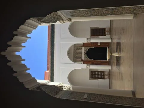 Maroccan doorway Stock Photos