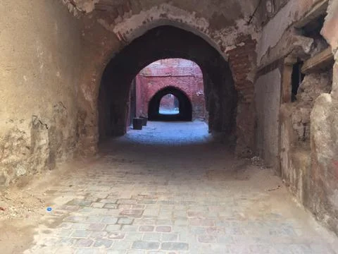 Maroccan streets Stock Photos