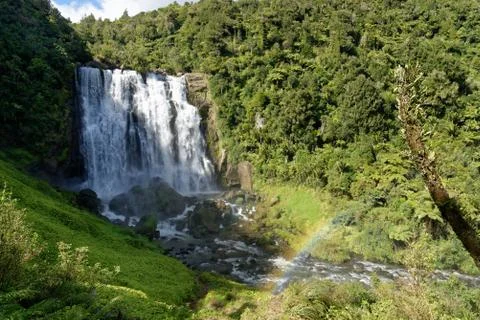 Marokopa Falls Stock Photos