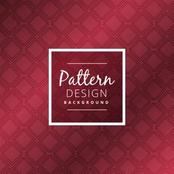 Maroon color pattern design Stock Illustration