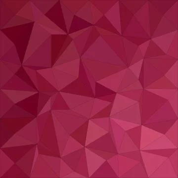 Maroon irregular triangle mosaic background design イラスト素材