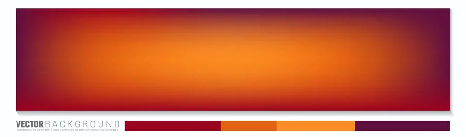 Maroon, Orange, Red gradient background Stock Illustration