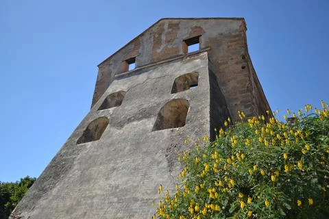 Maro's mill wall Foto stock