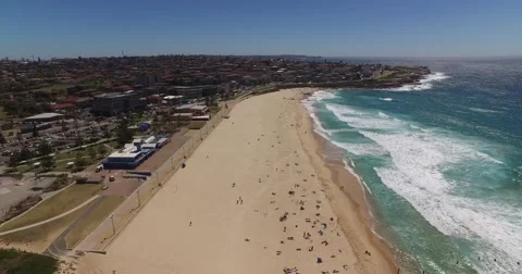 Maroubra Beach Drone  Stock Footage 60693200