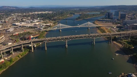 Marquam Bridge I-5 動画素材 116996712