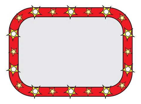 Marquee sign Stock Illustration