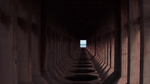 Marquette Ore Dock Back Out And Up Stock Footage 71328283
