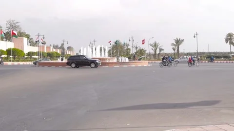 Marrakech city morocco Stock Footage 64826441