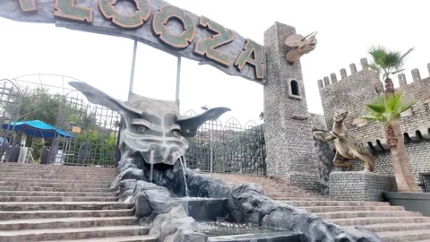 Marrakech Magic : Fun and Thrills at Paloza Land Morocco | August 15, 2024 Video stock 285021526