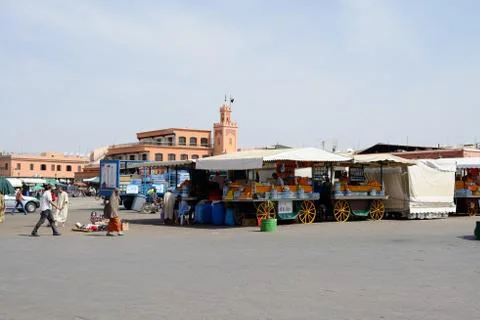 Marrakech market Stock Photos