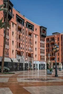Marrakech, Morocco - May 15, 2024; The beautiful city of Marrakesh in Morocco Stock Photos