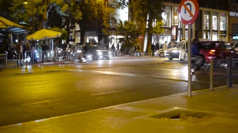 Marrakech morocco taxi Stock Footage 64826460