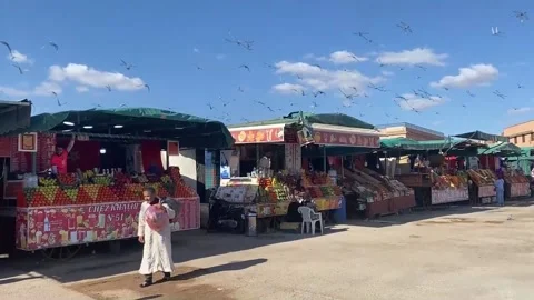 Marrakech riads turn into tourist accommodations amid tourism boom, Marrakech, M Stock Footage 324817266