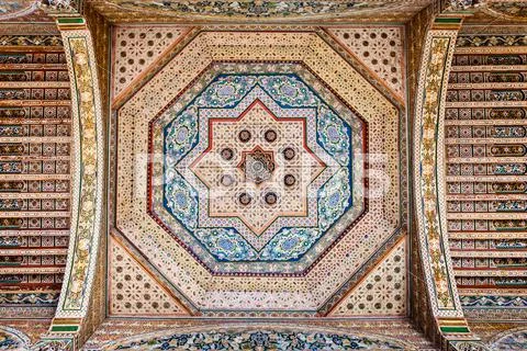 Marrakesh Bahia Palace Stock Photos