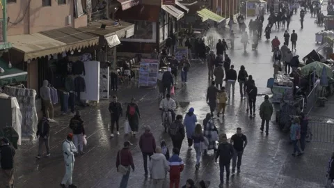 MARRAKESH MARKET Stock Footage 266934527