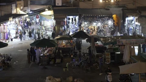 MARRAKESH MARKET Stock Footage 266934634