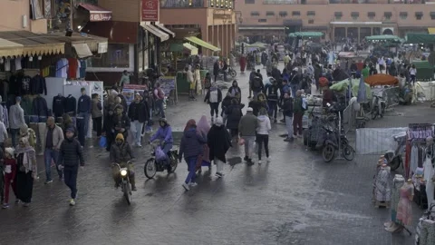 MARRAKESH MARKET 库存影片 266934829