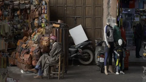 MARRAKESH MEDINA Stock Footage 266934327
