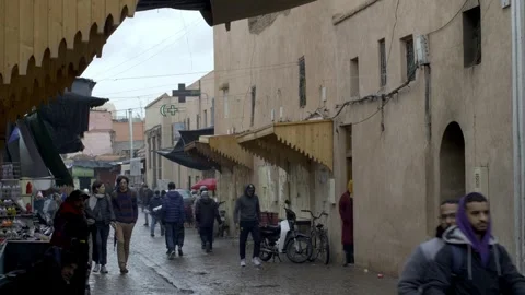 MARRAKESH MEDINA Stock Footage 266935077