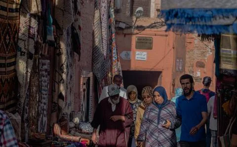 Marrakesh Souk Stock Photos