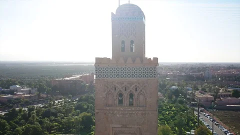Marrakesh Tower Stock Footage 121707042