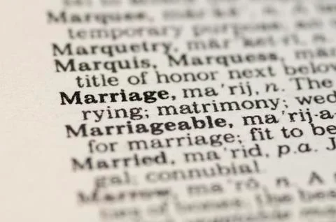 Marriage Concept Stock Photos