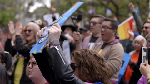 Marriage Equality 库存影片 136464421