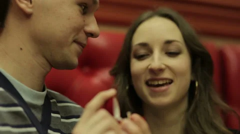 Marriage Proposal Gives a Ring close up Video stock 34256378