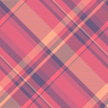 Marriage tartan pattern texture, romantic plaid vector background. Hotel fa.. Stock Illustration