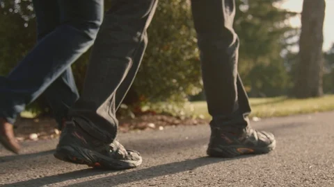 Married Couple Going for a Walk 库存影片 99708249