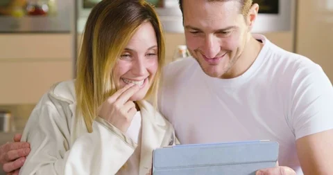 Married couple make video call to family... Stock Video Pond5
