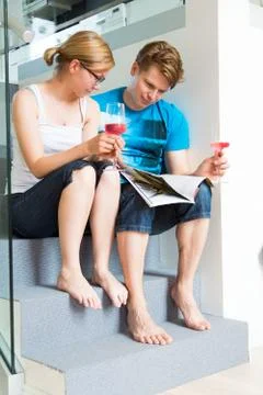 Married couple Foto stock