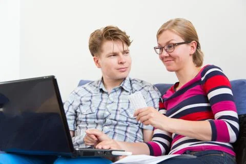 Married couple Foto stock