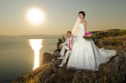 Married couple Foto stock