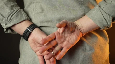 Married man taking off wedding ring, flirting dancing Stock-Footage 264762609