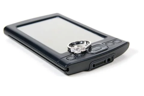 Married to technology Stock Photos