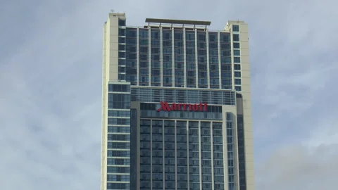 Marriott Hotel Niagara Falls Canada Stock-Footage 155711692