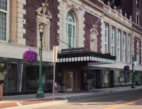 The Marriott Syracuse Stock Photos