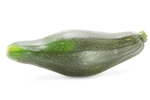 Marrow on a white background Stock Photos