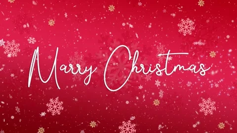 Marry Christmas 2 Stock Footage 166096035