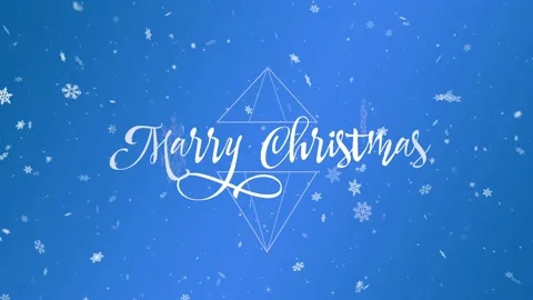 Marry Christmas background Stock Footage 166089195