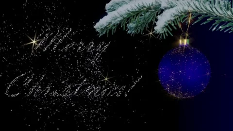 Marry Christmas Video stock 164282226